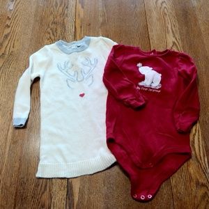 BabyGap and Gymboree Christmas lot 12-18 months